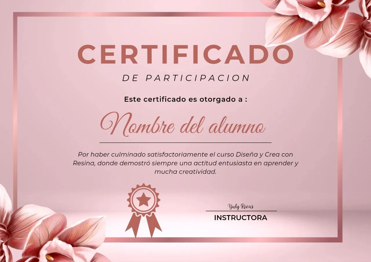 Certificado de Finalización del Curso