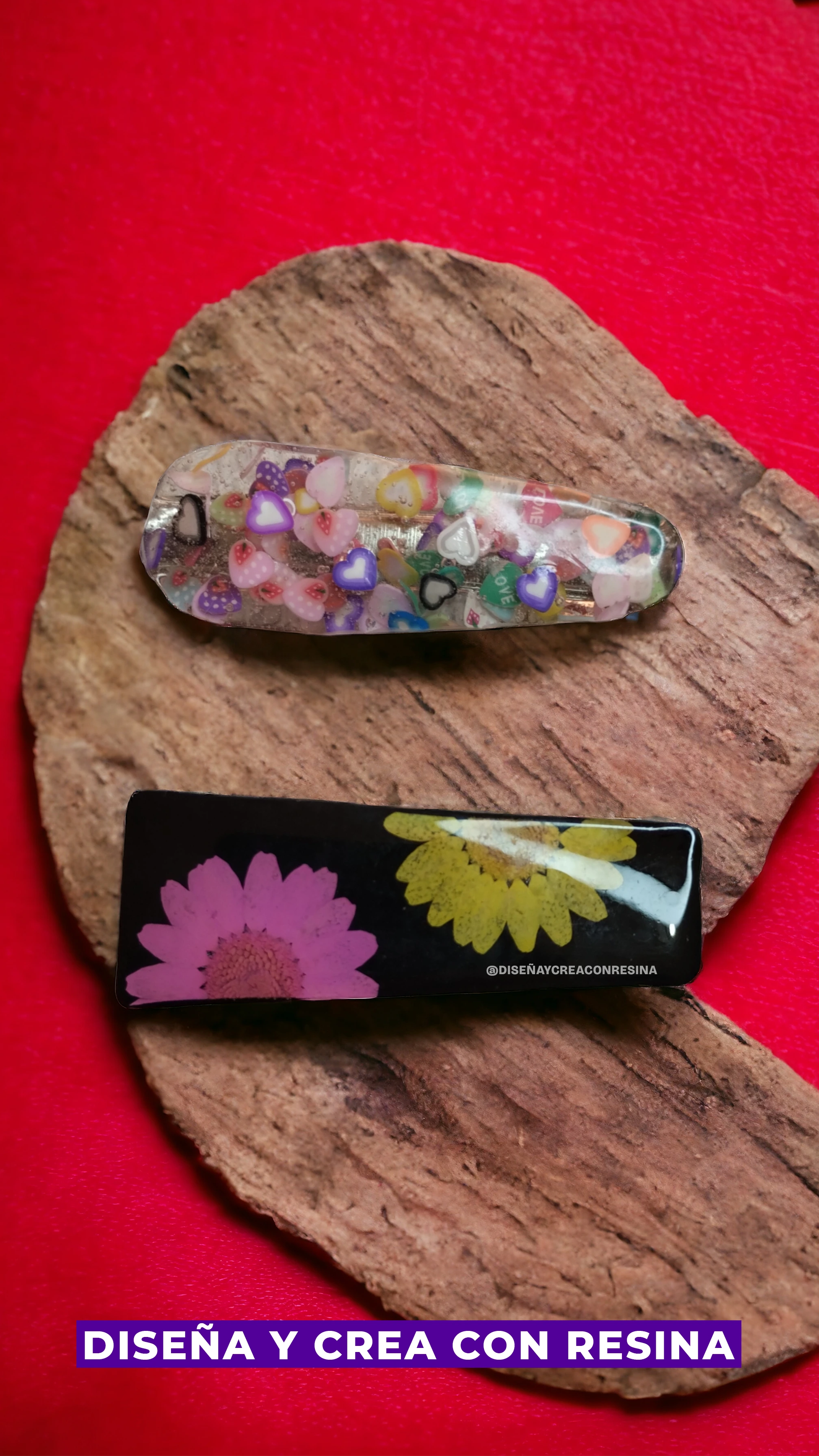 Separadores de libros en resina